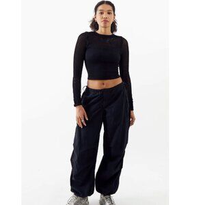 Iets Frans Baggy Tech Cotton Joggers Parachute Pants